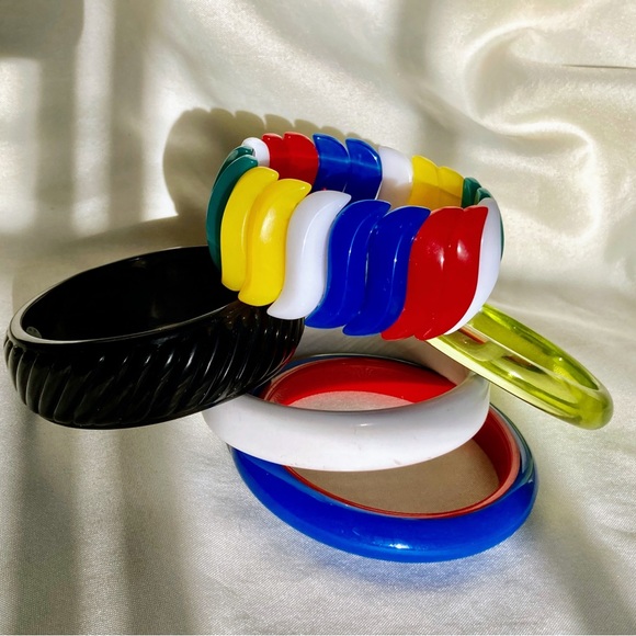 Colorful Bangle Set - Picture 1 of 8